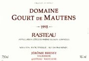 Rasteau-Gourts de Mautens 98